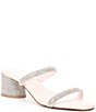 Color:Ballet Pink - Image 1 - Fairytale Rhinestone Dress Sandals
