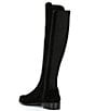 Color:Black - Image 3 - Faya Suede Tall Riding Boots