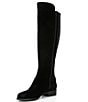 Color:Black - Image 4 - Faya Suede Tall Riding Boots