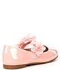 Color:Blush - Image 2 - Girls' Blossom Chiffon Patent Floral Flats (Toddler)