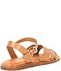 Color:Sesame Tan - Image 2 - Girls' Chance Flat Sandals (Youth)