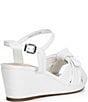 Copper Key Girls' Charlotte Wedge Bow Sandals (Youth) - Image 2