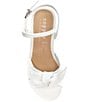 Copper Key Girls' Charlotte Wedge Bow Sandals (Youth) - Image 5