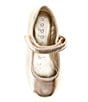 Copper Key Girls' Darrling Metallic Leather Mary Janes (Infant), Color:Sand Gold - Image 5