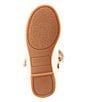 Copper Key Girls' Darrling Metallic Leather Mary Janes (Infant), Color:Sand Gold - Image 6