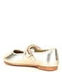 Color:Sand Gold - Image 3 - Girls' Darrling Metallic Leather Mary Janes (Infant)