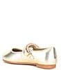 Color:Sand Gold - Image 3 - Girls' Darrling Metallic Leather Mary Janes (Toddler)