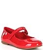 Color:Santorini Red - Image 1 - Girls' Darrling Patent Mary Janes (Infant)