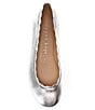 Color:Silver - Image 5 - Girls' Delight Scalloped Metallic Leather Ballet Flats (Toddler)
