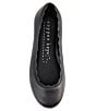 Color:Black - Image 5 - Girls' Delight-T Scalloped Leather Flats (Toddler)