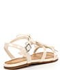 Color:Sweet Cream - Image 2 - Girls' Emma T-Strap Bow Sandals (Youth)