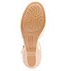 Color:Rose Gold - Image 6 - Girls' Fancee Covered Wedge Heels (Youth)