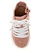 Color:Blush - Image 5 - Girls' Floraa Flower Embroidered High-Top Sneakers (Infant)