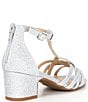 Color:Silver - Image 2 - Girls' Harper Glitter Dress Heel (Youth)