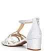 Color:Silver - Image 3 - Girls' Harper Glitter Dress Heel (Youth)