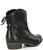 Color:Black - Image 2 - Girls' Howwdy Leather Western Inspired Booties (Infant)