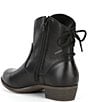 Color:Black - Image 3 - Girls' Howwdy Leather Western Inspired Booties (Infant)