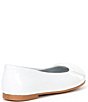 Color:White - Image 2 - Girls' Joyyful Patent Bow Detail Ballet Flats (Youth)