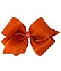 Color:Mandarin - Image 1 - Girls King Pinch Clip Organza Hair Bow