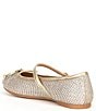 Color:Sand Gold - Image 3 - Girls' Mia Glitter Mary Jane Ballet Flats (Infant)
