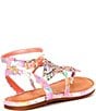 Color:Bright Multi - Image 3 - Girls' Rhinestone Butterfly Sandal (Infant)