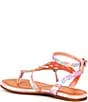Color:Bright Multi - Image 4 - Girls' Rhinestone Butterfly Sandal (Youth)