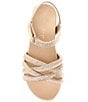 Color:Sand Gold - Image 5 - Girls' Ruby Glitter Sandals (Infant)