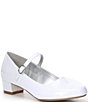 Color:White - Image 1 - Girls' Sweetniss Patent Mary Janes (Toddler)