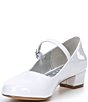 Color:White - Image 4 - Girls' Sweetniss Patent Mary Janes (Toddler)
