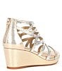 Color:Sand Gold - Image 2 - Girls' Twinkle Bling Wedges (Youth)