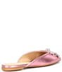 Color:Pink - Image 2 - Glimmer Rhinestone Bow Mules