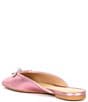 Color:Pink - Image 3 - Glimmer Rhinestone Bow Mules