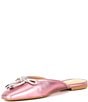 Color:Pink - Image 4 - Glimmer Rhinestone Bow Mules
