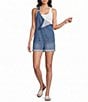 Copper Key Hailey V-Neck Americana Roll Cuff Overalls - Image 3