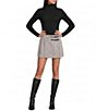 Copper Key Harper Houndstooth Buckle Wrap Skort - Image 3