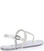 Copper Key Haven Rhinestone T-Strap Flat Sandals - Image 2