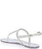 Copper Key Haven Rhinestone T-Strap Flat Sandals - Image 3