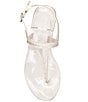 Copper Key Haven Rhinestone T-Strap Flat Sandals - Image 5