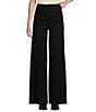 Copper Key High Rise Wide Leg Jeans, Color:Black - Image 1