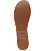 Color:White - Image 6 - Hollie Leather Cross Strap Platform Espadrille Sandals