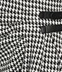 Copper Key Houndstooth Sleeveless Buckle Mini Dress - Image 3