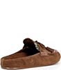 Copper Key Kit Suede Floral Jacquard Tassel Bow Clog Mules - Image 2