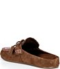 Copper Key Kit Suede Floral Jacquard Tassel Bow Clog Mules - Image 3