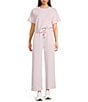 Copper Key Knit Boxy Coordinating Lounge Tee - Image 3