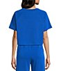 Copper Key Knit Boxy Coordinating Lounge Tee - Image 2