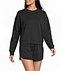 Copper Key Knit Long Sleeve Coordinating Lounge Top - Image 5
