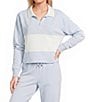 Copper Key Knit Rugby Stripe Coordinating Top - Image 1