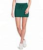 Copper Key Knit Tie Waist Coordinating Skort - Image 1