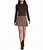 Copper Key Knit Turtleneck Top - Image 3