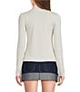 Copper Key Knit Turtleneck Top - Image 2